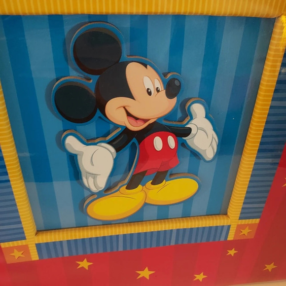 Disney Mickey Mouse Red with Yellow Stars Scrapbook Album Only - Picture 2 of 13